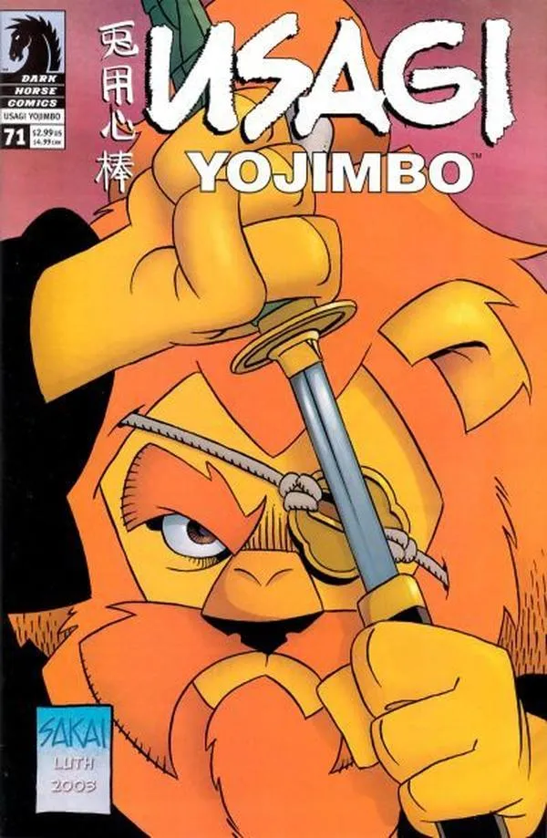 Cover of Usagi Yojimbo #71