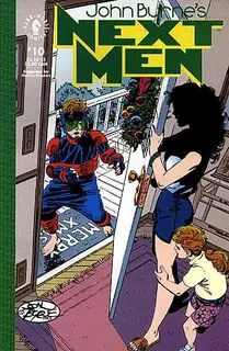 Cover of John Byrne's Next Men #10