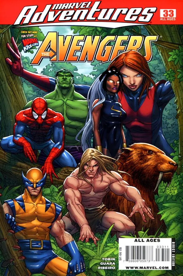 Cover of Marvel Adventures The Avengers #33