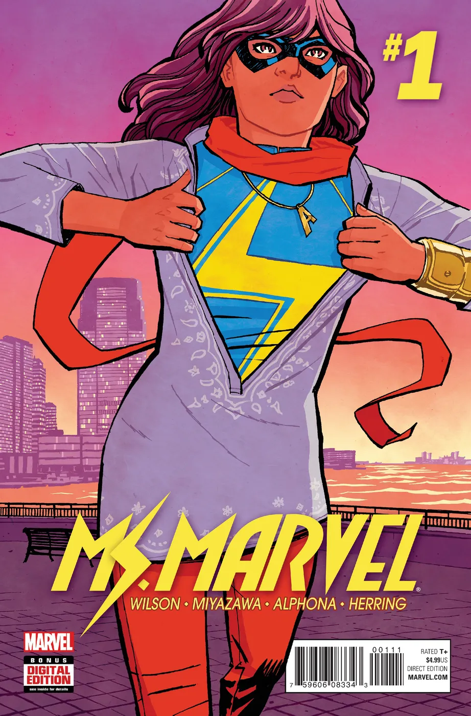Cover of Ms. Marvel #1