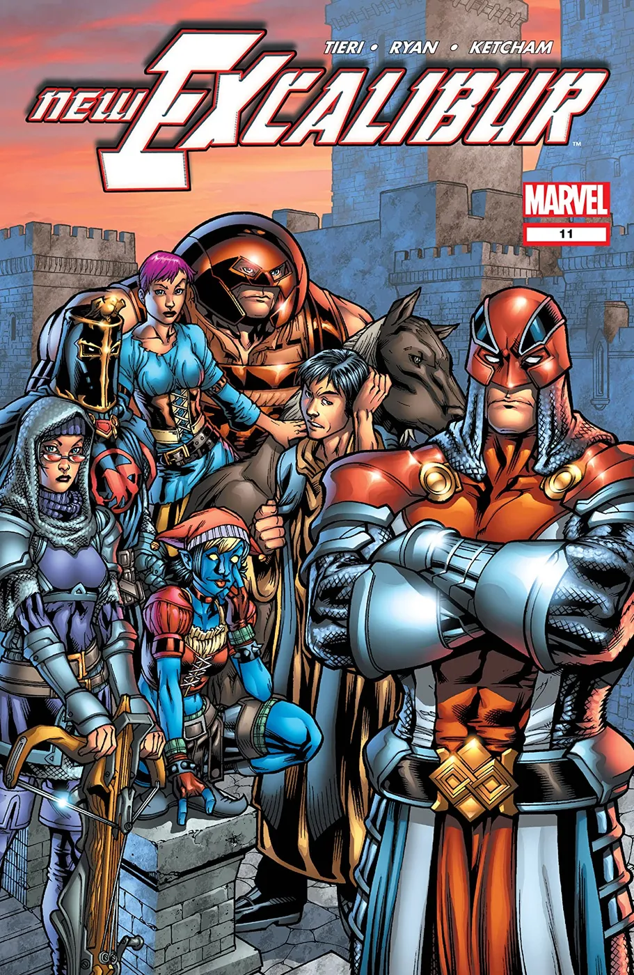 Cover of New Excalibur #11