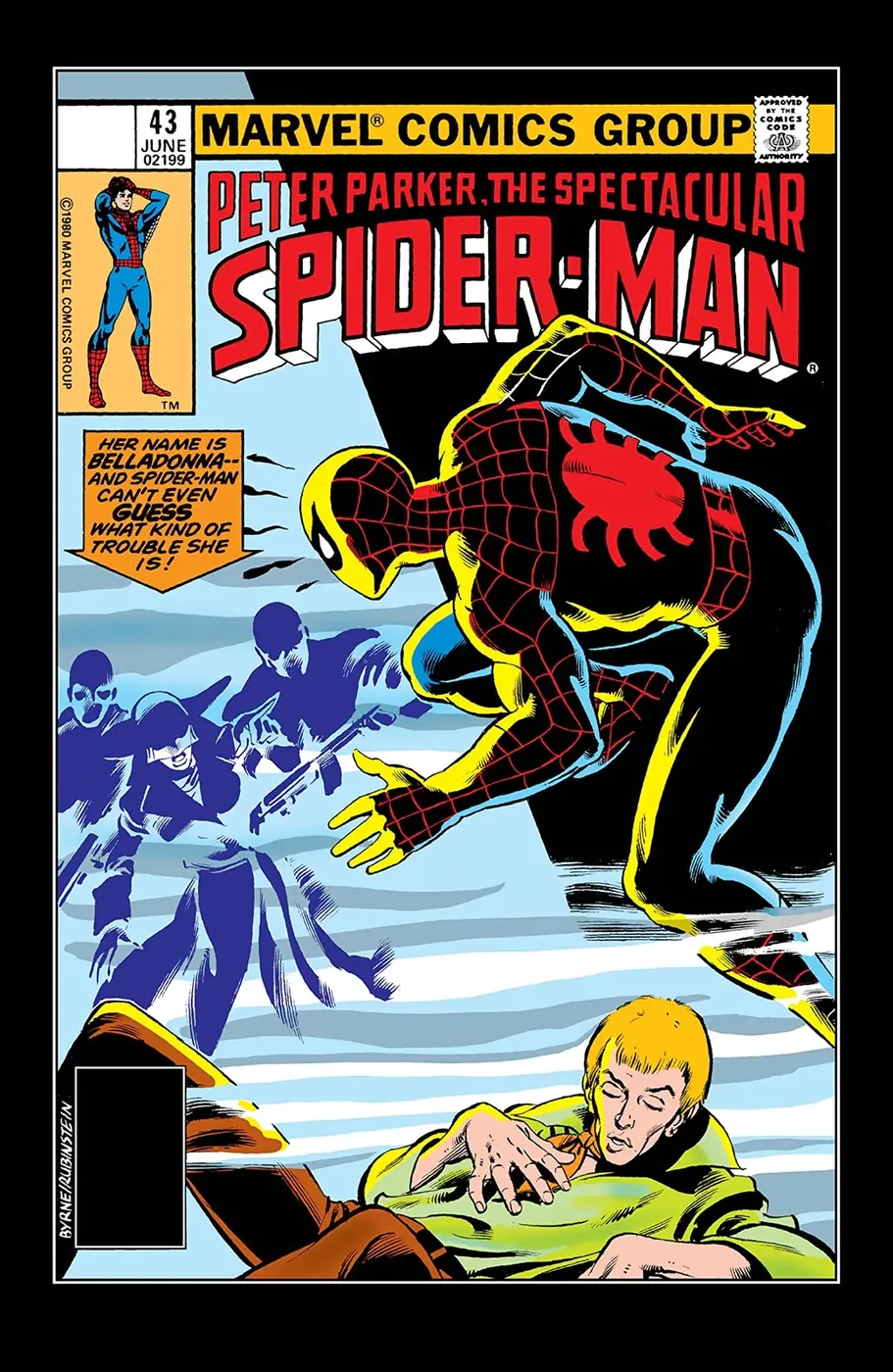 Cover of The Spectacular Spider-Man #43