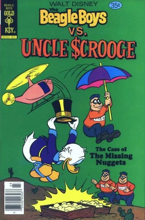 Cover of Walt Disney the Beagle Boys versus Uncle Scrooge #1