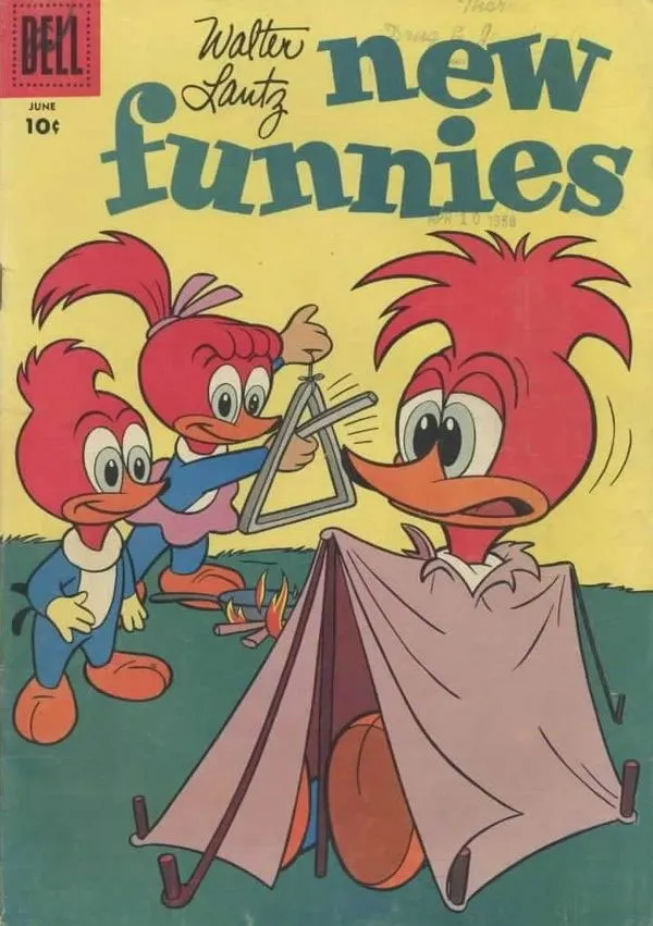 Cover of Walter Lantz New Funnies #256
