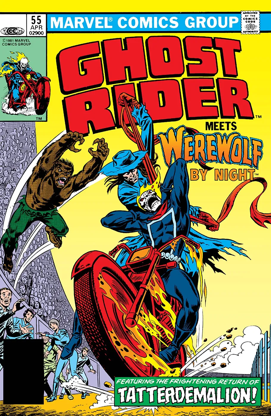 Cover of Ghost Rider #55