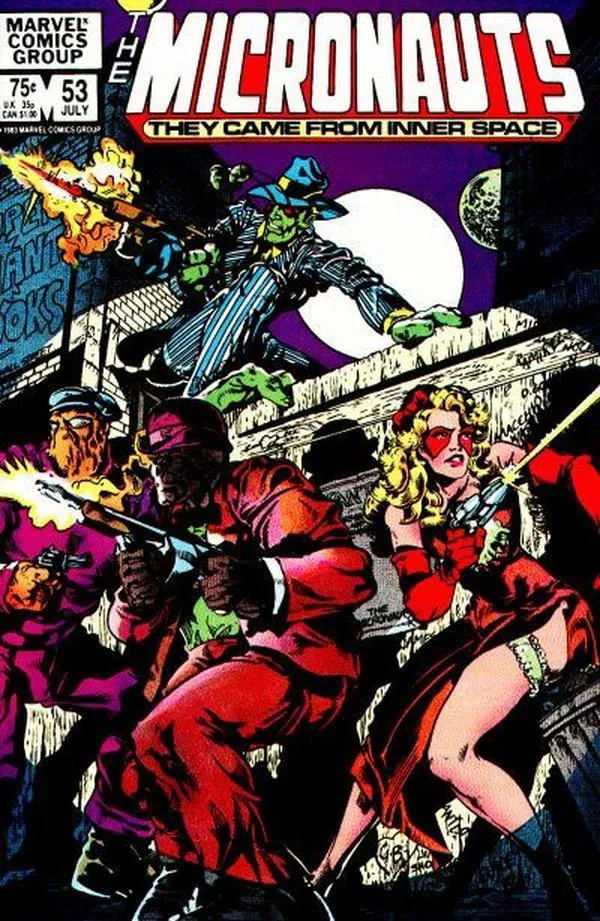 Cover of Micronauts #53