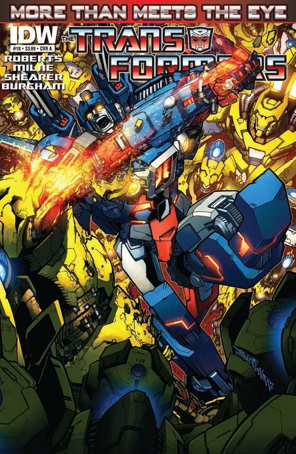 Cover of The Transformers: More Than Meets the Eye #18