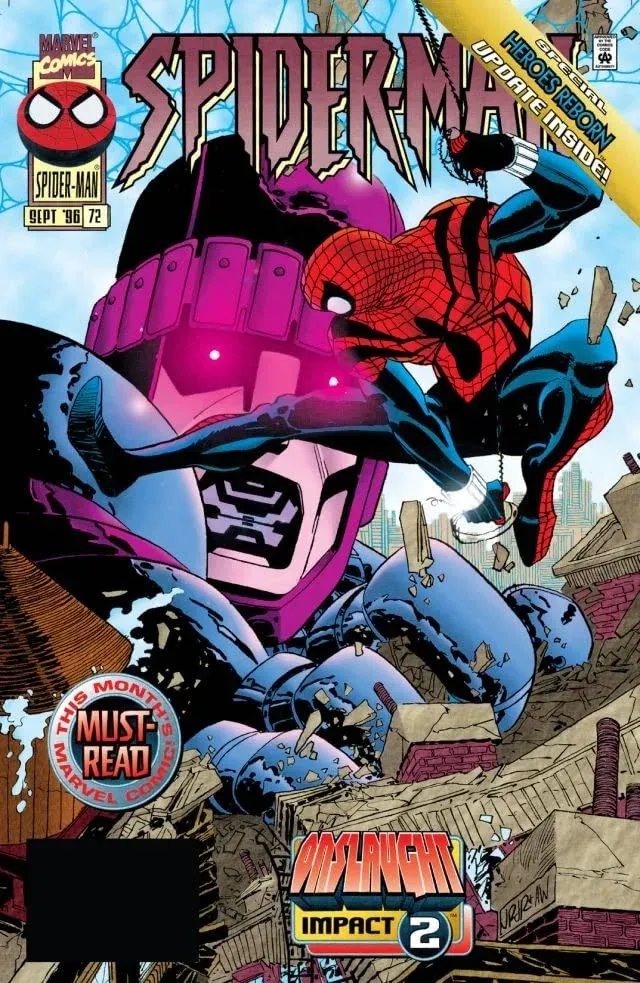 Cover of Spider-Man #72