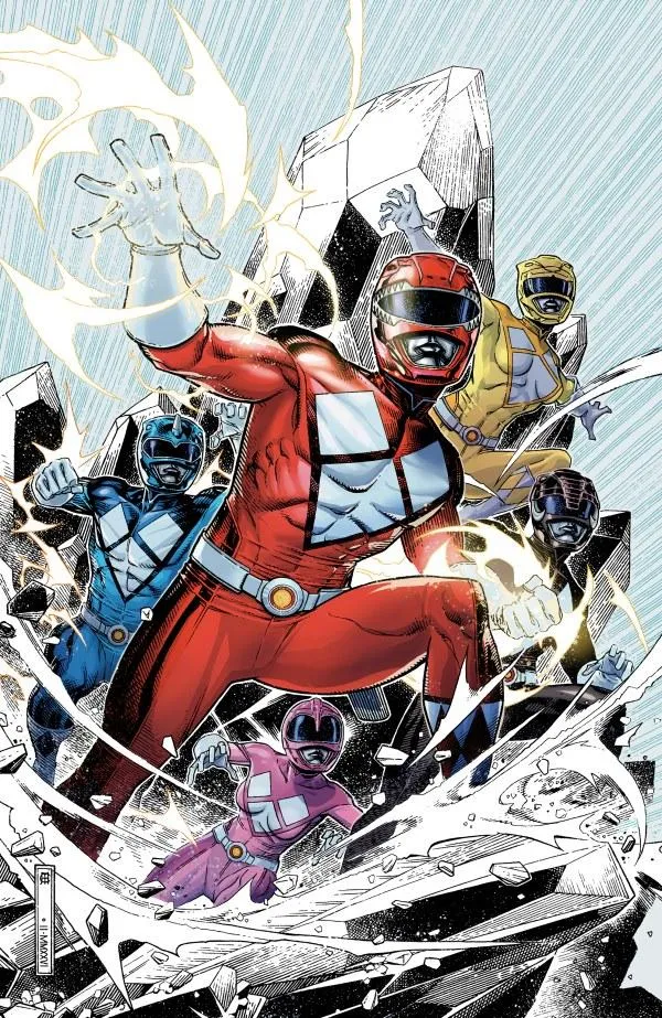 Cover of Mighty Morphin Power Rangers #1