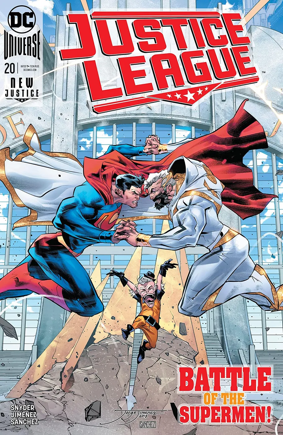 Cover of Justice League #20