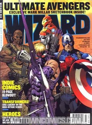 Cover of Wizard: The Comics Magazine #213