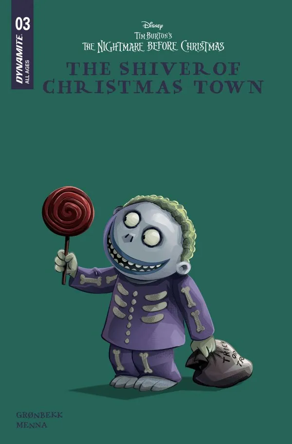 Cover of Tim Burton's the Nightmare Before Christmas: The Shiver of Christmas Town #3