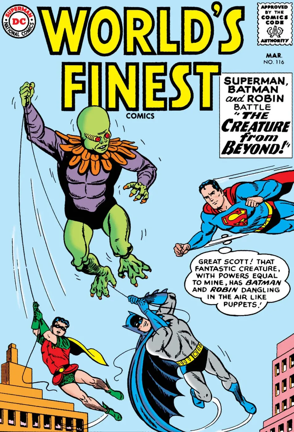 Cover of World's Finest Comics #116
