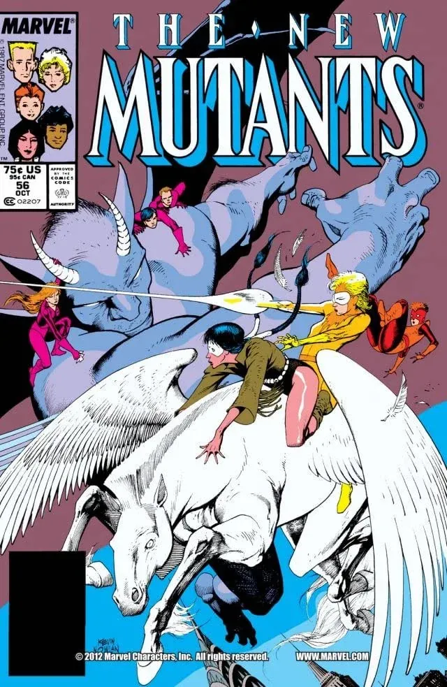 Cover of The New Mutants #56