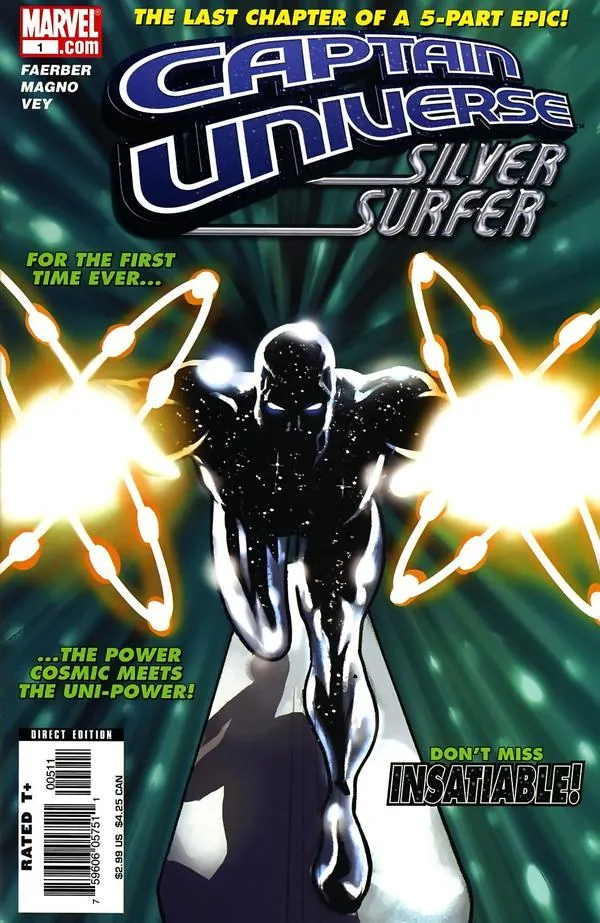 Cover of Captain Universe / Silver Surfer #1