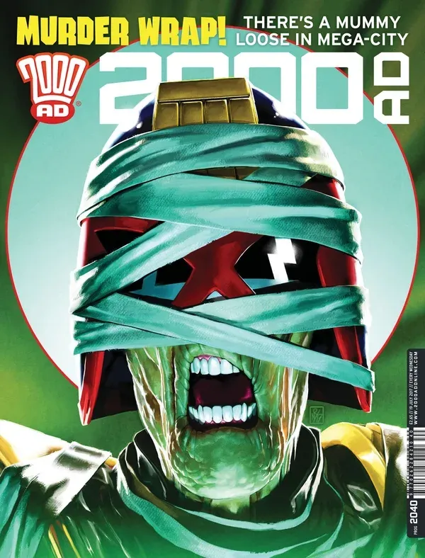 Cover of 2000 AD #2040