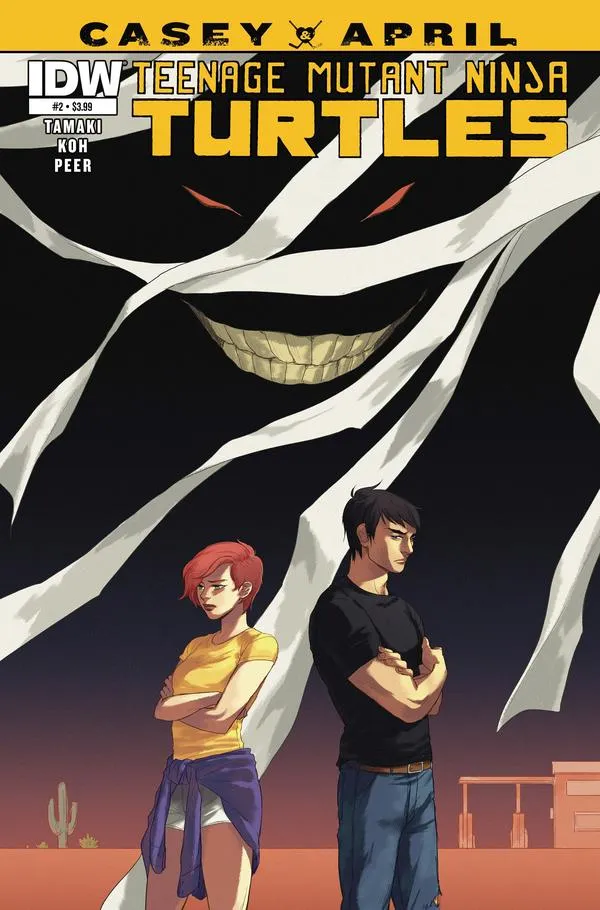 Cover of Teenage Mutant Ninja Turtles: Casey and April #2
