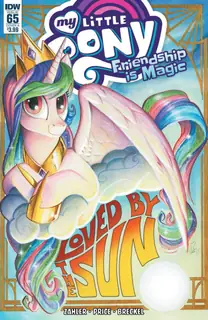 Cover of My Little Pony: Friendship Is Magic #65