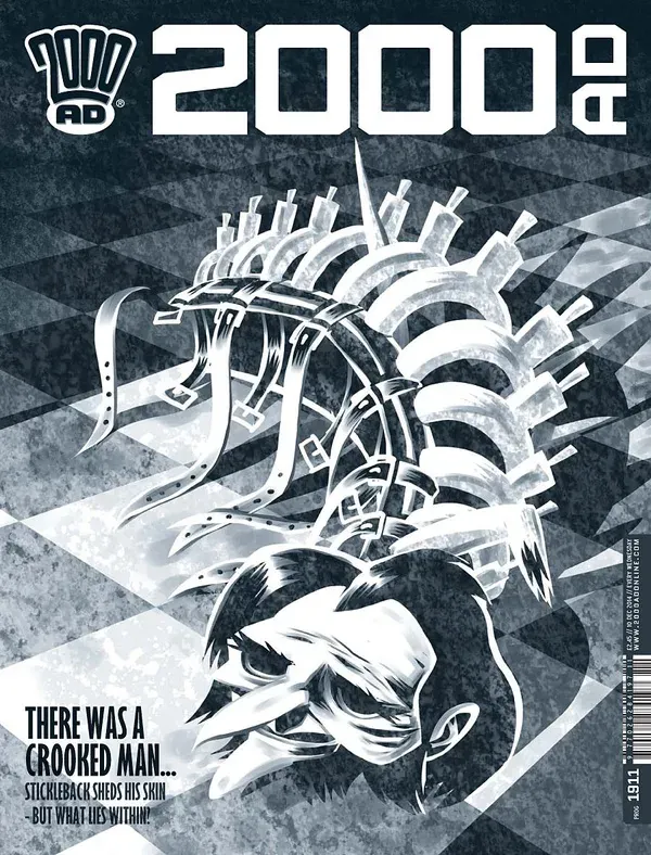 Cover of 2000 AD #1911