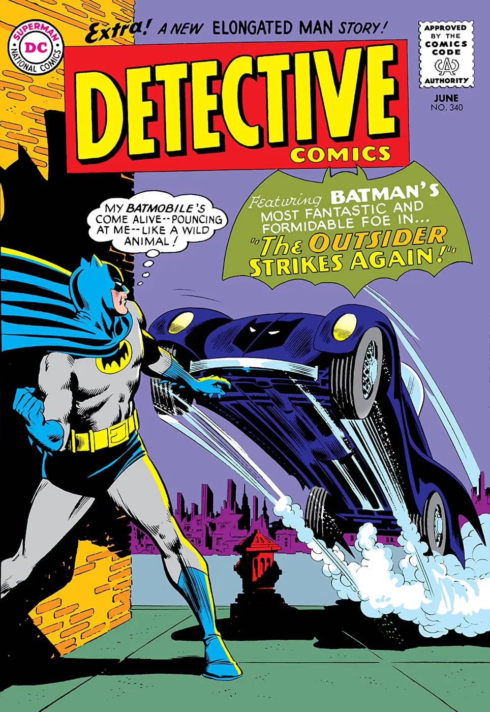 Cover of Detective Comics #340