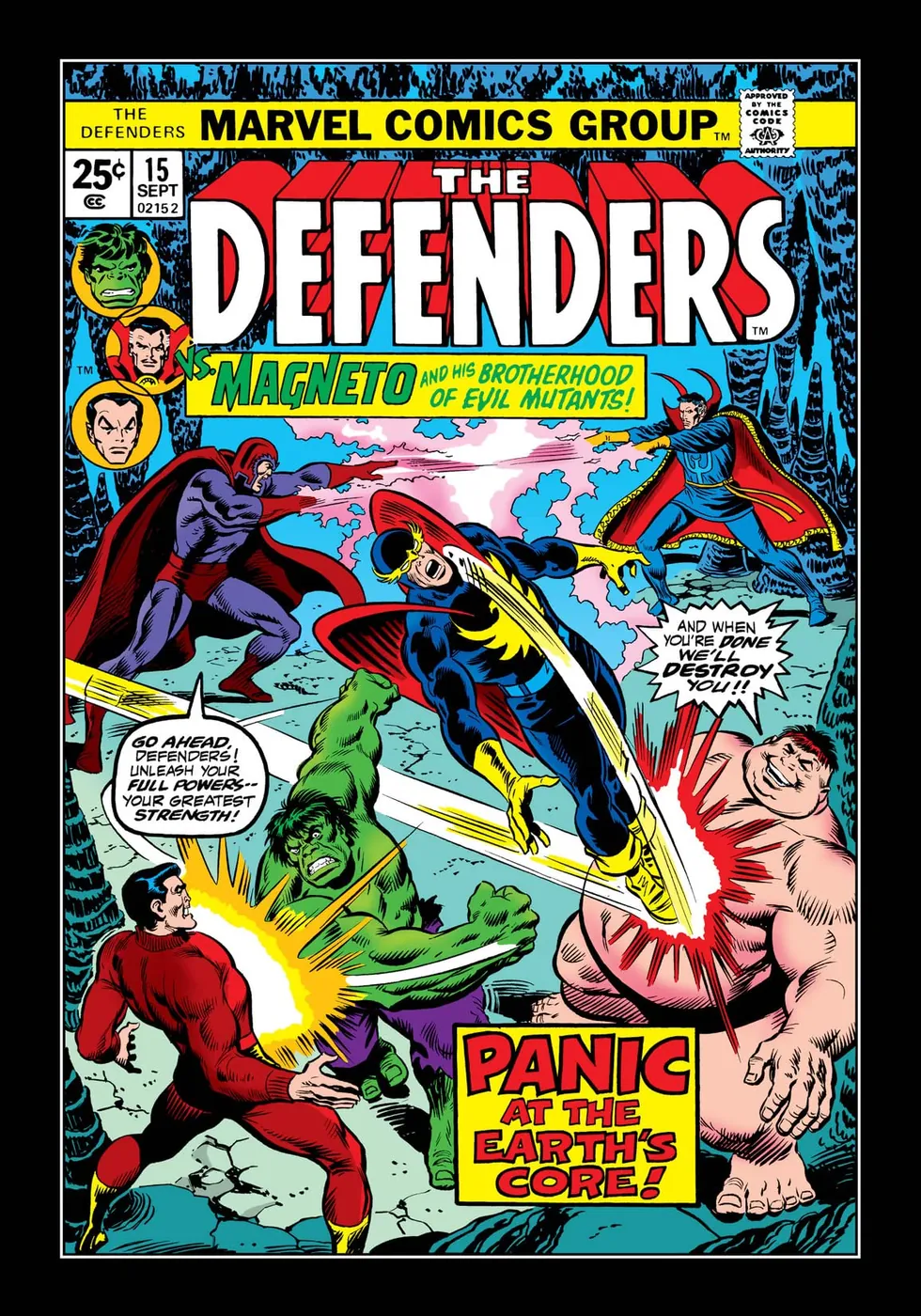 Cover of The Defenders #15