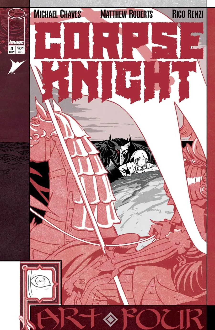 Cover of Corpse Knight #4