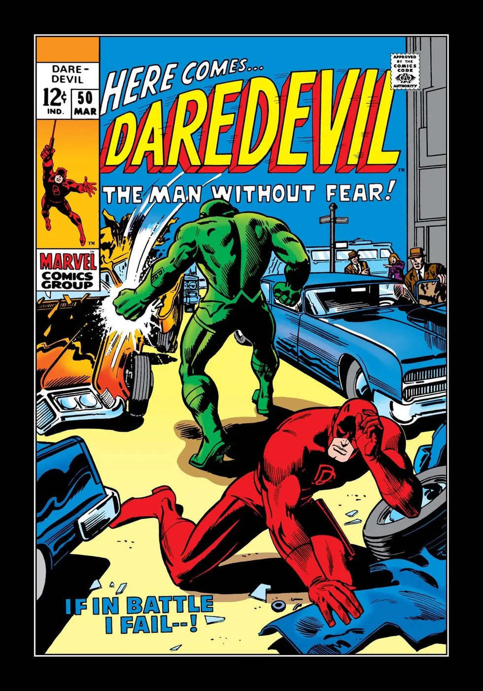 Cover of Daredevil #50