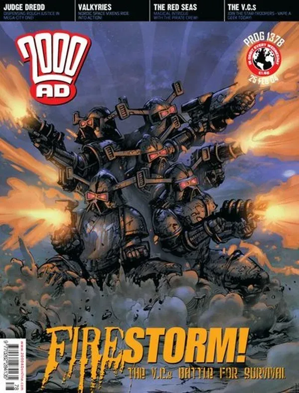Cover of 2000 AD #1378