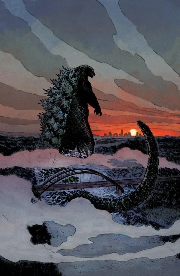 Cover of Godzilla vs. America: Texas #1