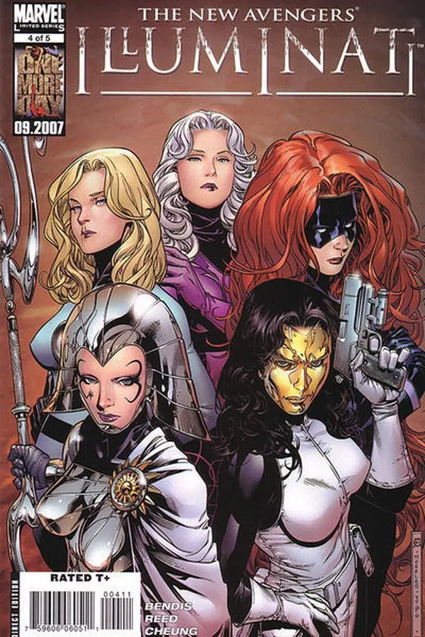 Cover of New Avengers: Illuminati #4