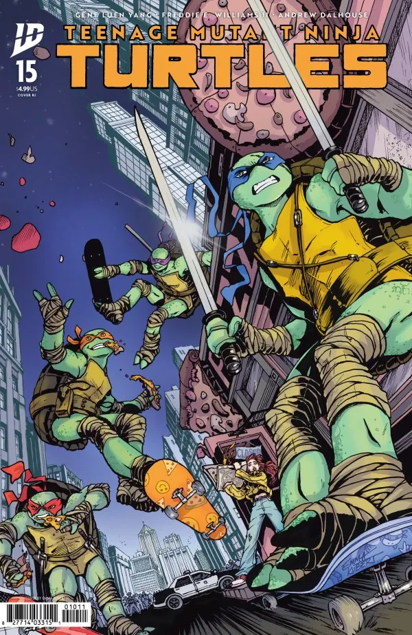 Cover of Teenage Mutant Ninja Turtles #15