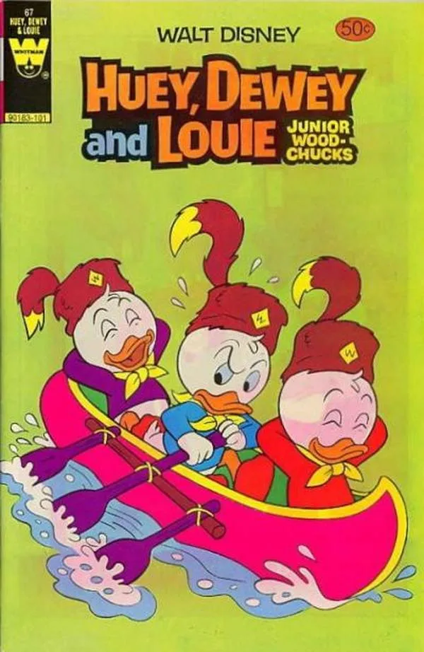 Cover of Walt Disney Huey, Dewey and Louie Junior Woodchucks #67