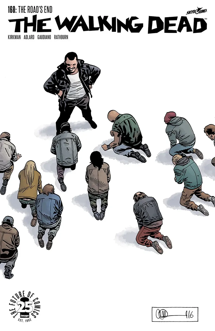 Cover of The Walking Dead #168