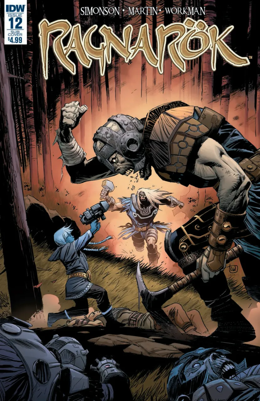 Cover of Ragnarök #12