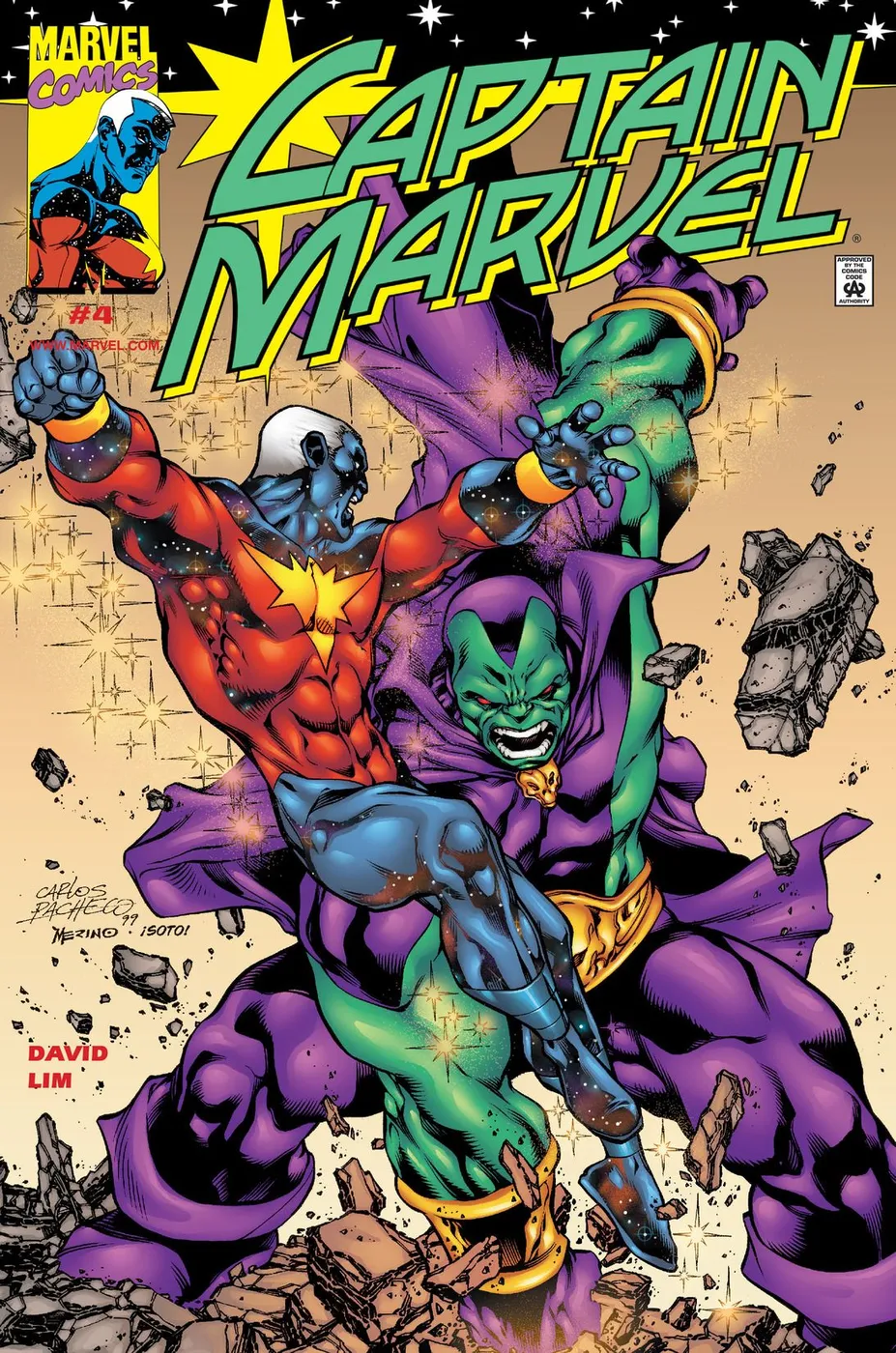 Cover of Captain Marvel #4