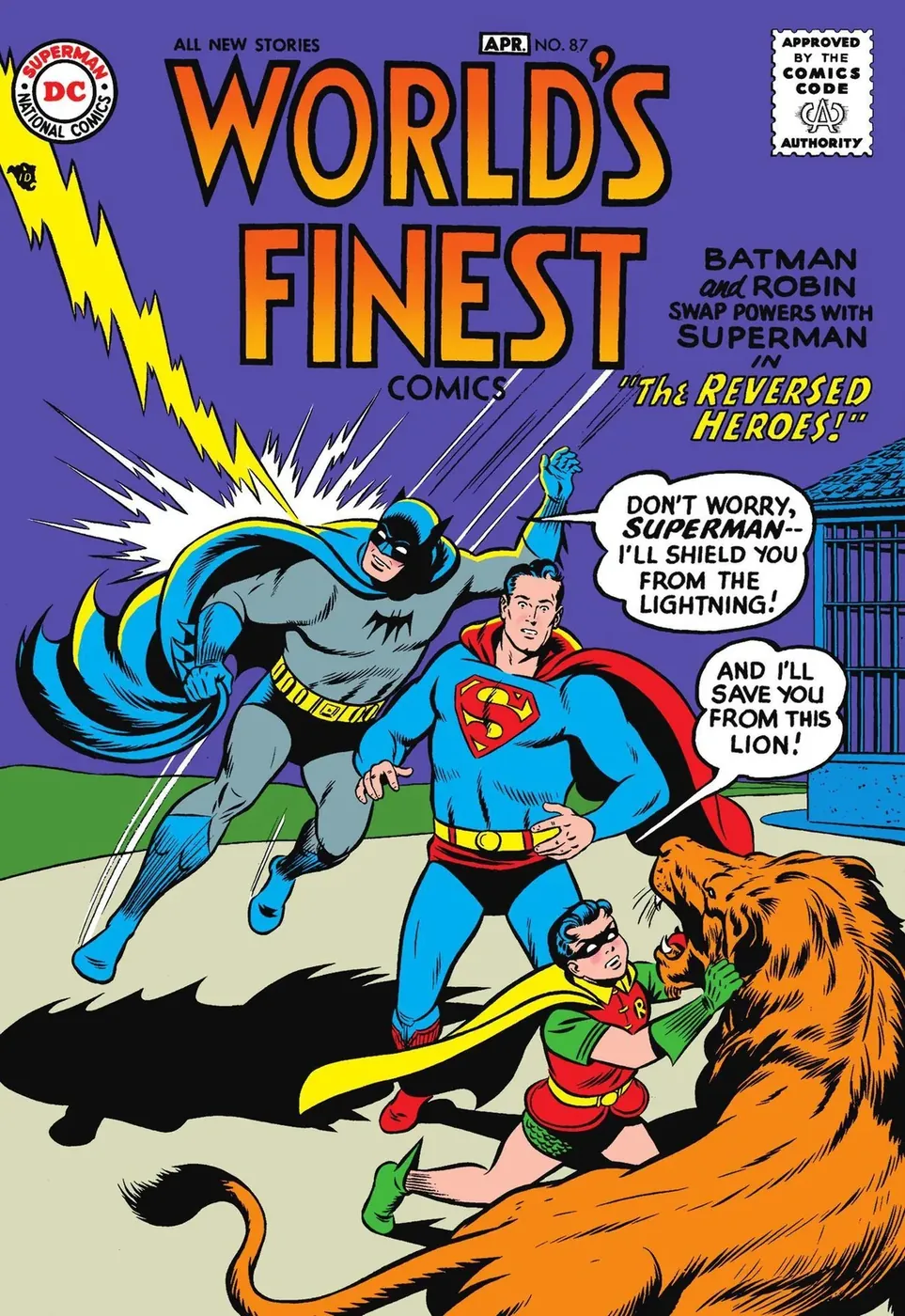Cover of World's Finest Comics #87