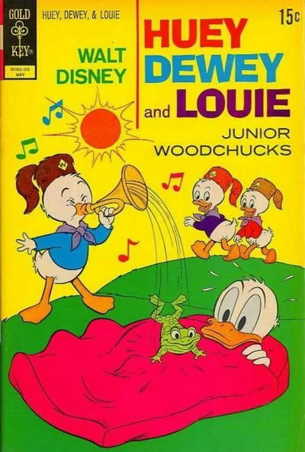 Cover of Walt Disney Huey, Dewey and Louie Junior Woodchucks #14