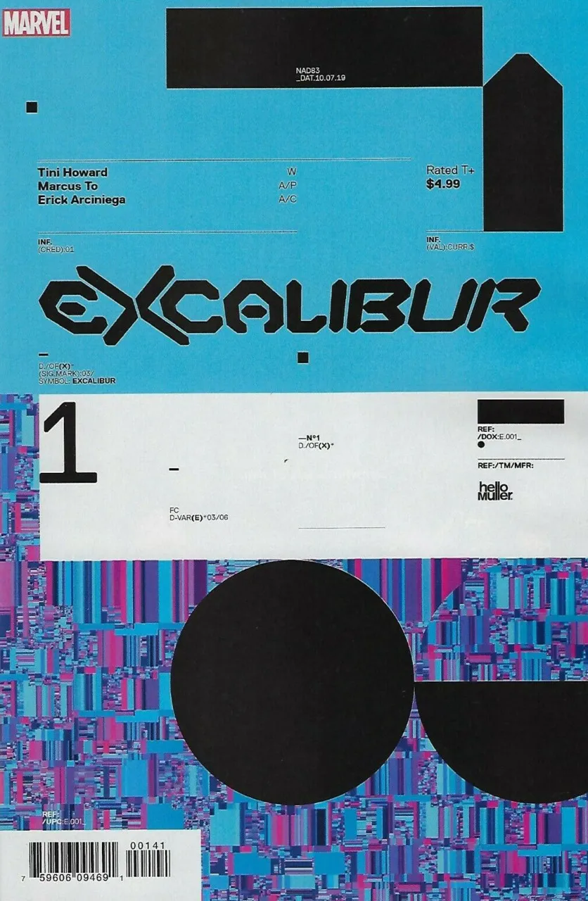 Cover of Excalibur #1
