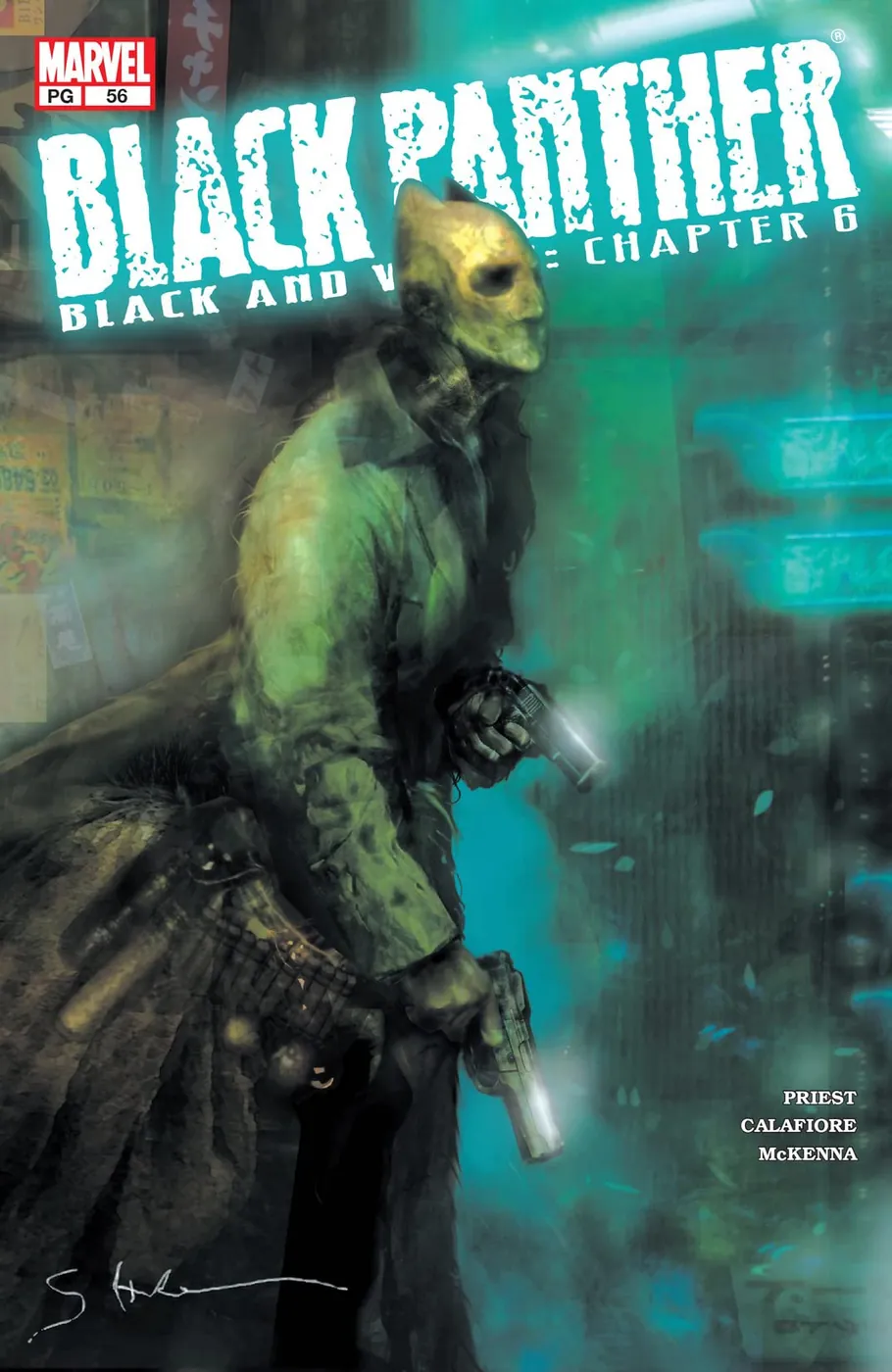 Cover of Black Panther #56