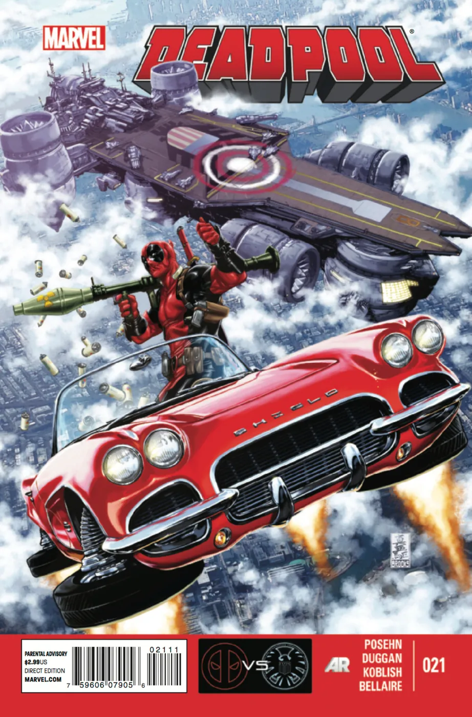 Cover of Deadpool #21