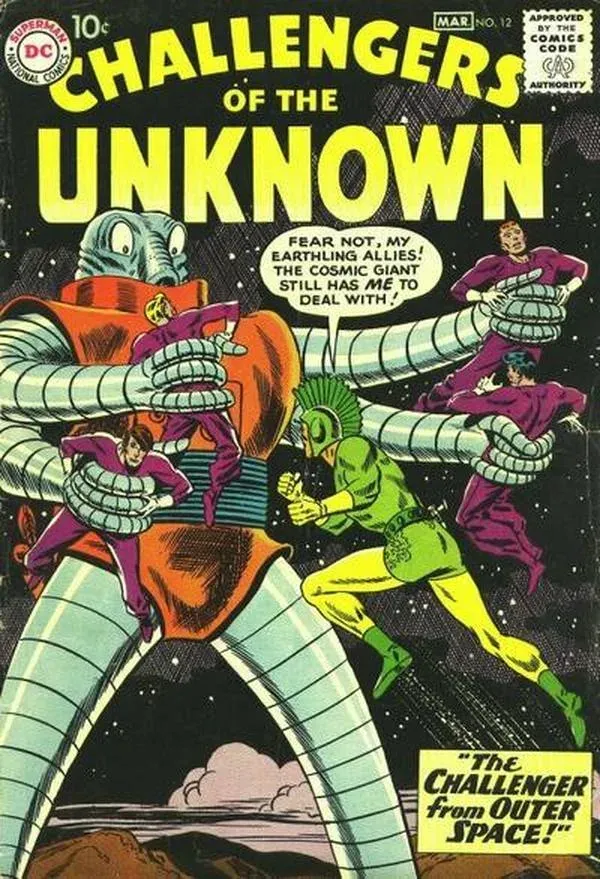 Cover of Challengers of the Unknown #12