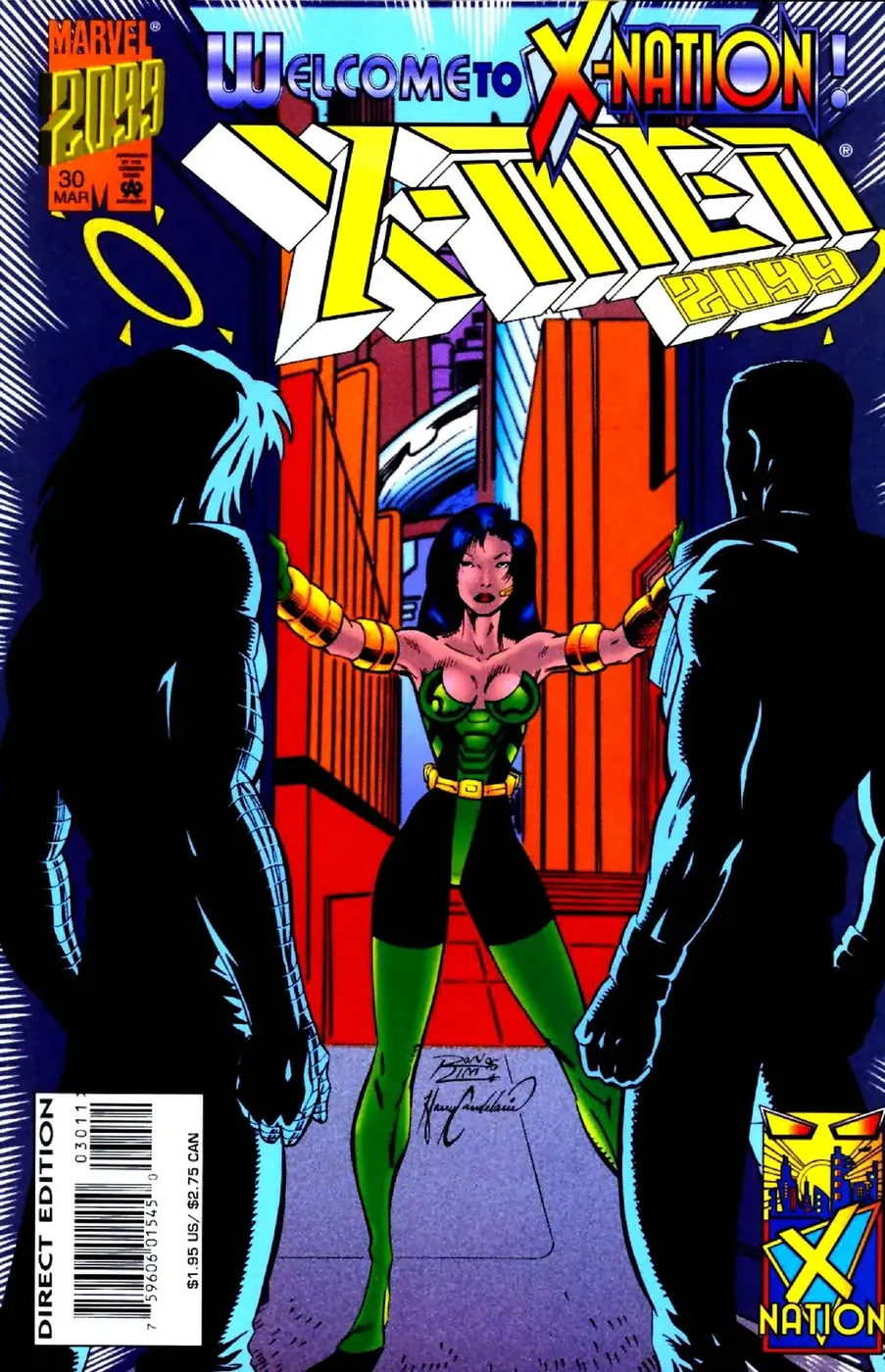 Cover of X-Men 2099 #30