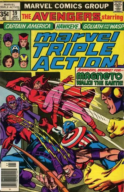 Cover of Marvel Triple Action #39