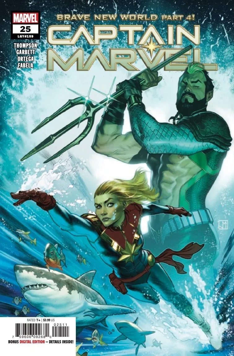 Cover of Captain Marvel #25 (159)