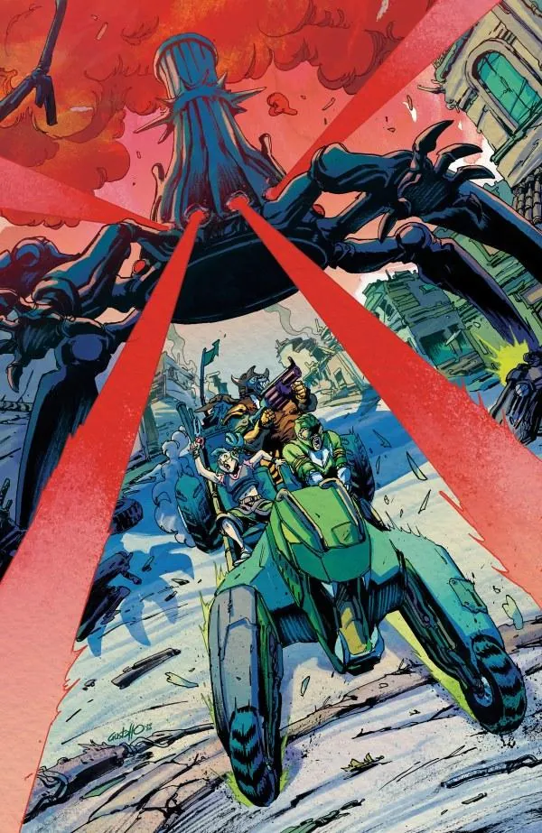 Cover of Power Rangers: Green #2