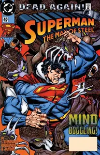 Cover of Superman: The Man of Steel #40