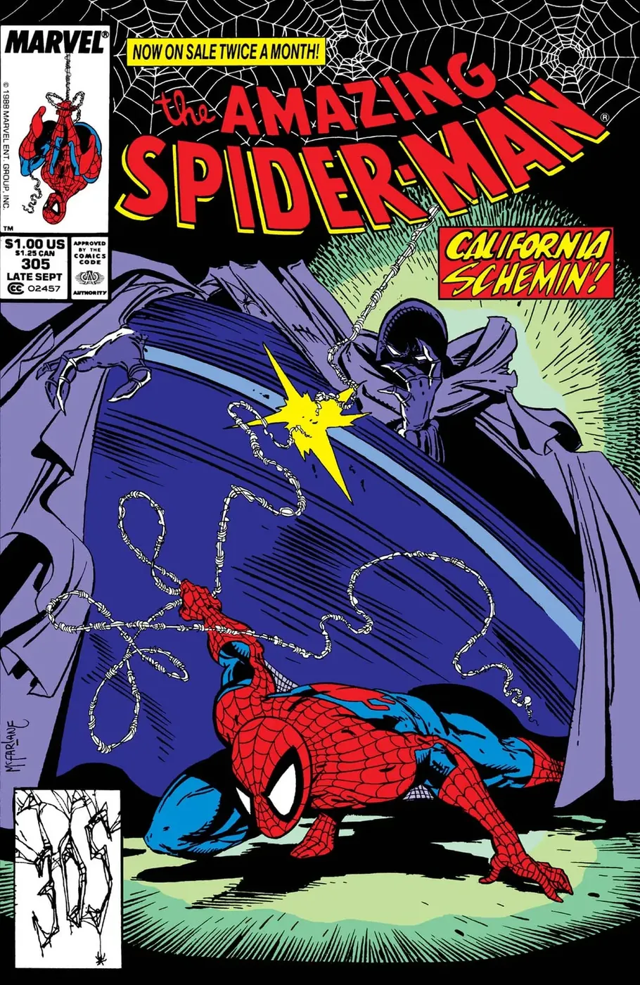 Cover of The Amazing Spider-Man #305