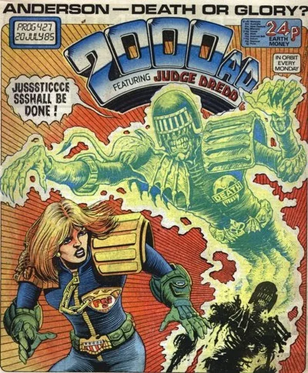 Cover of 2000 AD #427