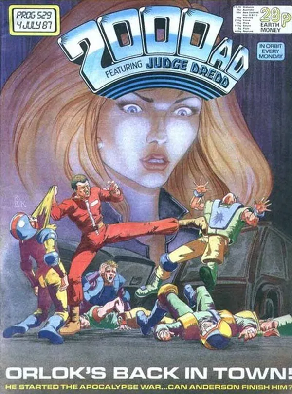 Cover of 2000 AD #529