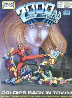 Cover of 2000 AD #529